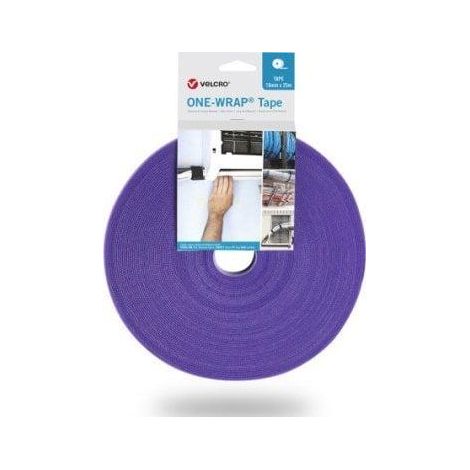 Velcro ONE-WRAP® ruban adhésif violet 20 mm x 25 m