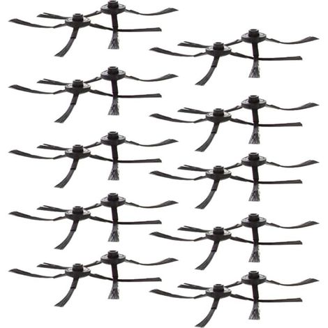 Lot de 20 brosses latérales pour AMIBOT Animal H2O (10 paires)