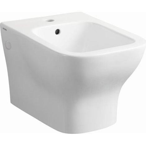 Keramik- Wand-Bidet, Weiss Glänzend  Swing