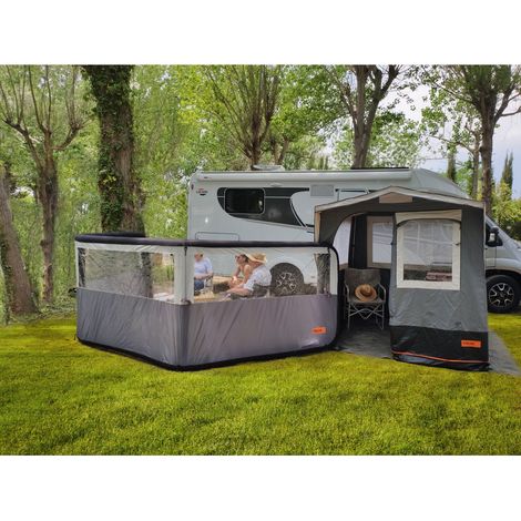 Pare-vent Gonflable Privacy 3 Pans - Soplair (1/4)