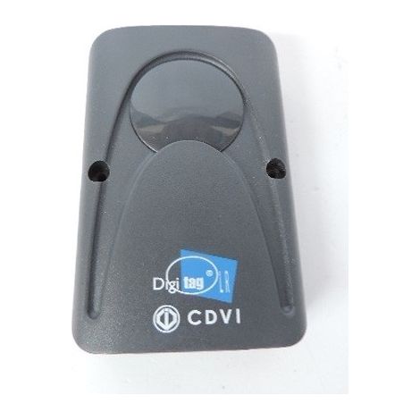 Lecteur autonome longue portée (détect 15m) 30 utilisateurs pour cartes DTXT (non incl) radio 433MHz DTRR1434 CDVI F0103000104