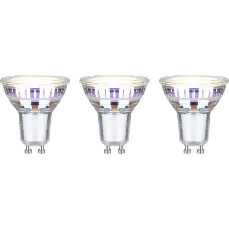 Paulmann 29193 LED EEK A (A - G) GU10 Reflektor 2.5 W Warmweiß (Ø x H) 50 mm x 54 mm 3 St.