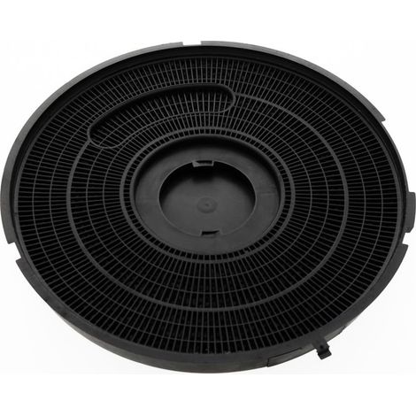 Ersatzteil - Kohlefilter rund, Typ 26 (Stück) - - WHIRLPOOL, BAUKNECHT, IGNIS, FUNCTIONICA, SCHOLTES, ARTHUR MARTIN ELECTROLUX, ALGOR, ELECTROLUX, FIRENZI, NEUTRAL, INTEGRA, UNBRANDED, JUNO, AEG (1/2)