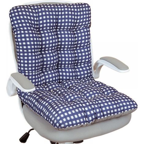 Coussins pour fauteuil à bascule d'extérieur, coussins rembourrés haut de gamme pour chaise à dossier haut, coussin monobloc confortable et doux, antidérapant, idéal pour la maison, le bureau, les cha (1/5)