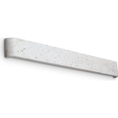 Ideal Lux Applique Moderna Delta 1 Luce LED Integrato Cemento 30W