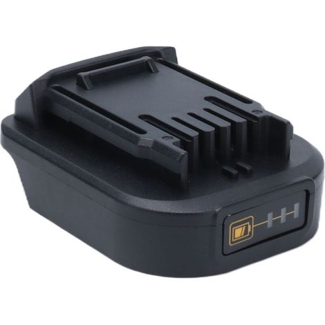 royaluxe -Adaptat de batterie au Lithium, convertiss, connect de montage sur station d'accueil pour outils électriques WORX 20V 5 broches (1/5)