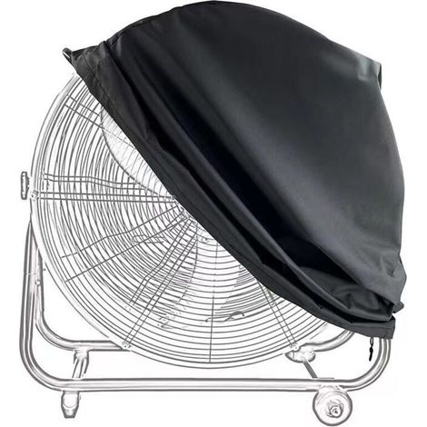 Staubschutzhülle für industrielle Elektroventilatoren. Multifunktionale, staubdichte Ventilatorabdeckung aus wetterfestem Oxford-Gewebe, 16–18 Zoll (61 x 19 x 61 cm (18–24 Zoll)). (1/5)
