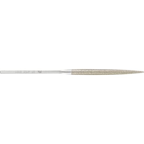 PFERD TOOLS Diamant-Nadelfeile halbrund 140mm D181 (grob) für harte Werkstoffe