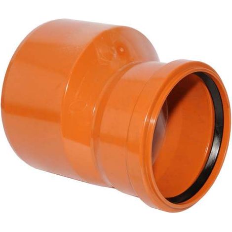 KG Reduzierung excentrisch mit Lippendichtring DN 125 / 160 für Kanalrohr KGR