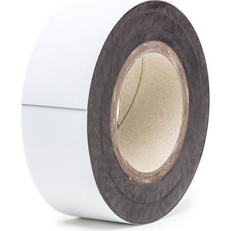 FRANKEL kaiserkraft, Etiquette magnétique en rouleaux, blanc, (1/5)
