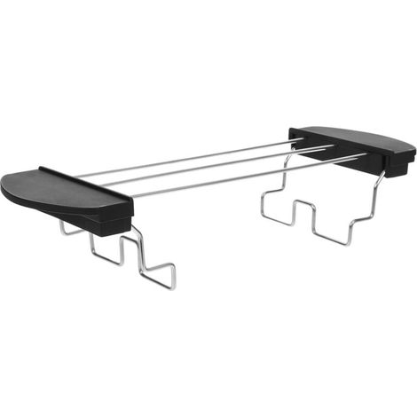 Edelstahl-Toaster mit Verbrühungsschutz – Praktisches Küchenaccessoire – Ideal zum Toasten und Grillen – Leicht zu reinigen – Maße: 26 x 9,2 x 9 cm (1/4)