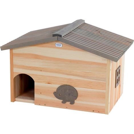 Igelhaus GOLDENE NADEL Kiefernholz Kiefer FSC® 100 % (1/4)