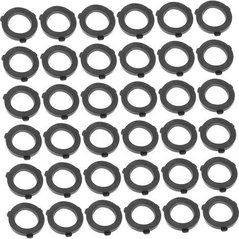 50 Stück Teiliges Gummi Dichtungsringe für Gartenschlauch Flexible Verschleißfeste Dichtungen für Wasserhahn und Gartenpumpe Langlebige Elastische Gummiunterlegscheiben Zubehör (1/5)