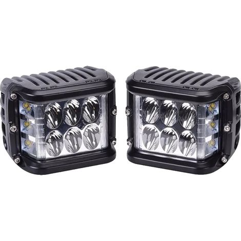 Lampe de travail LED, 60W, 9000 Lumens, compatibilité 12V et 24V, étanche IP67, boîtier en aluminium (1/5)