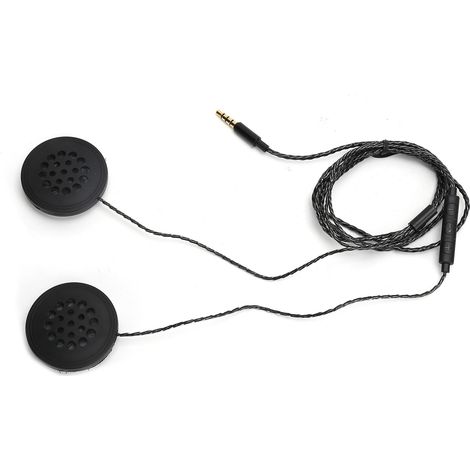 Casque moto avec kit main libre universel, écouteurs MP3 pour cyclisme extérieur, connexion 3.5mm (1/5)