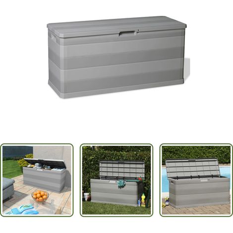 Terrassenbox - Gartenbox Grau 117×45×56 cm (1/5)