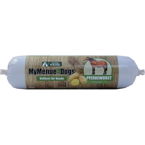MyMenue4Dogs Hundefutter Pferdewurst