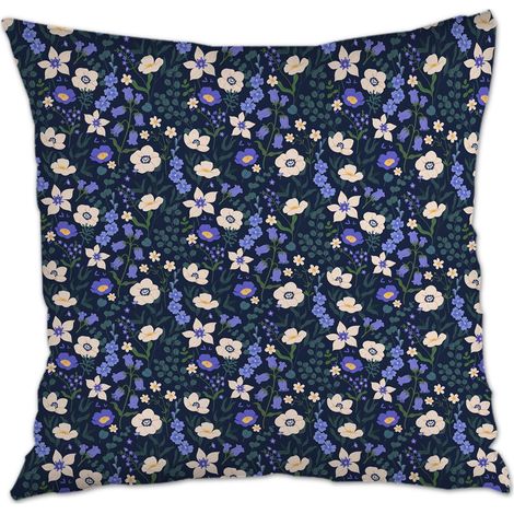 Housse de coussin carréeléger pour décoration de maison et de chambre à coucher (1/5)