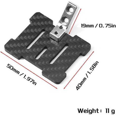 ESC-Montageplatte für 1/10 BBX-01 BBX-01 Upgrade-Zubehör