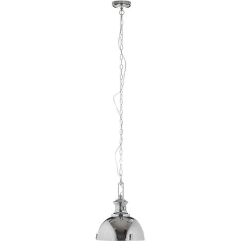 [GEBRAUCHT] Searchlight Industriell Designte Hängeleuchte Deckenlampe Pendelleuchte Metal55 B-Ware