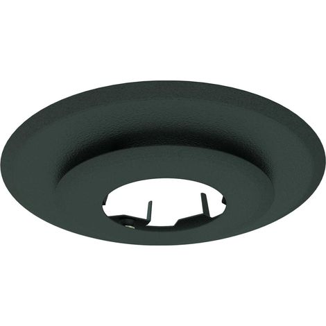 Plaque de finition ronde avec rosace - Pour tubage flexible  180  mm