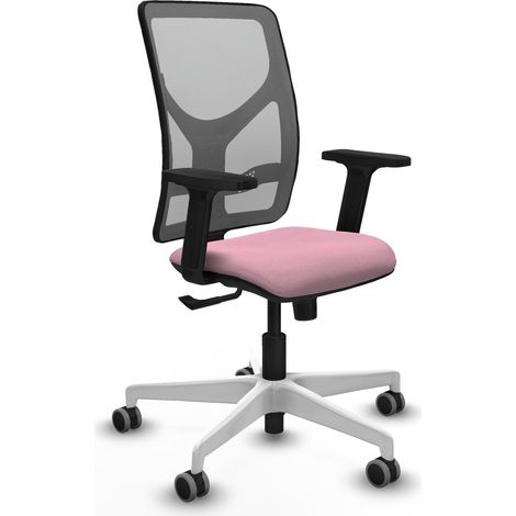 Silla de oficina piqueras y crespo Motilla gris malla cómoda (1/2)
