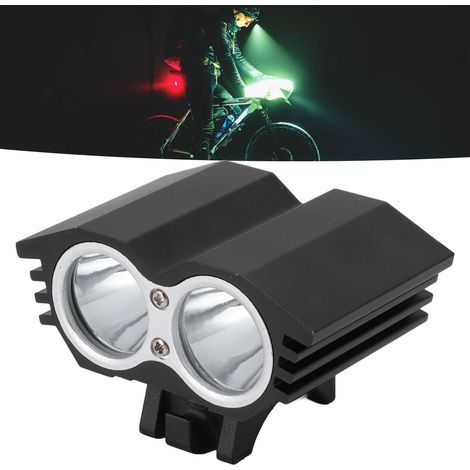 Éclairage vélo LED 2000LM, feu avant VTT haute intensité, éclairage de cyclisme nocturne extérieur alimenté par USB. (1/5)