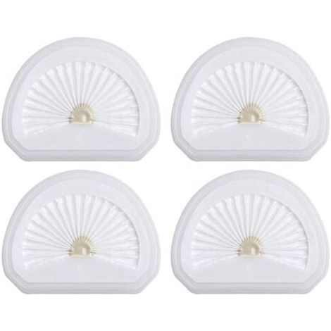 Pack of handheld vacuum cleaner filters, compatible with Black and Decker VLPF10 replacement filters and Dustbuster HLVA315J HLVA320J00 N575266 handheld vacuum cleaner, replaces part N600601 MUMU (1/4)