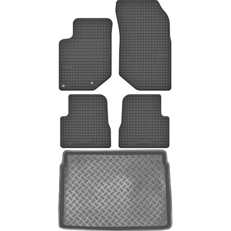 Peugeot 2008 II Crossover (desde 2019) - Juego de alfombrillas de goma para coche + alfombrilla para maletero