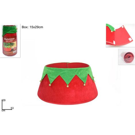 Decorazione Albero di Natale Sottoalbero Giullare 53 x 29 cm