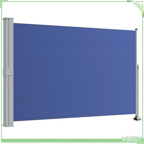 Store latéral rétractable - FAFEICY - 48350 - Bleu - 160x300 cm - Anti-UV (1/5)