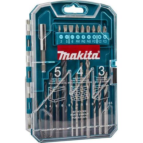Jeu d'embouts de perçage et de vissage 22 pièces MAKITA P-44002
