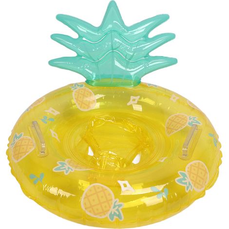 Bouée bébé gonflable en PVC épais avec fond en mousse et poignée (1/5)