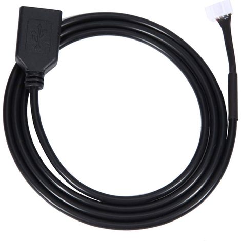 USB Box Citroen c4 Picasso, Cable aux 207,Câble Adaptateur de Port USB Femelle, câble d'interface Radio, Interface d'autoradio câble Adaptateur USB avec Outils de dépose Replacement pour C2 C3
