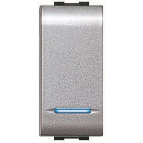 Interruttore Unip. Illuminabile Mylife 16Ax ( ELETTROCANALI cod. ECL4012TEC )
