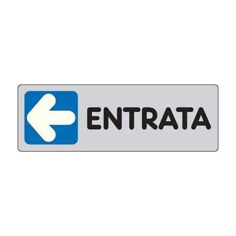 Etichetta Segnaletica Entrata A Sinistra