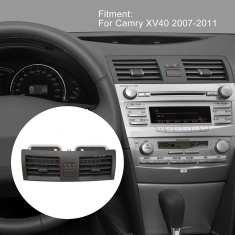 Rejilla de ventilación del aire acondicionado para Toyota Camry XV40 - Panel central 55660-06100 fabricado en plástico resistente. (1/5)