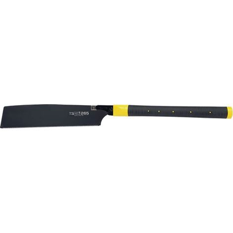 TAJIMA Japansäge/Feinzugsäge Rapid Pull fluorine Blatt-L.265mm Gesamt-L.600mm ger.Griff - JPR265FBR