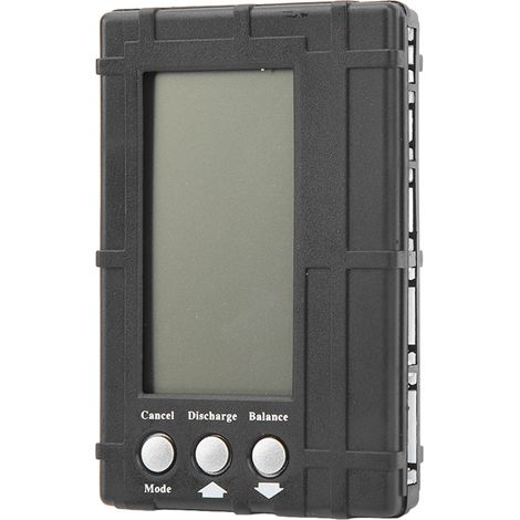 3-in-1-Balancing-Entlader mit großem Display und Spannungserkennung für 2-6S LiPo/LiFe-Akkus (1/4)
