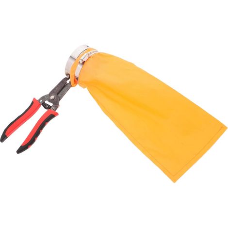 Tragbarer Obstpflücker, 1 Stück, Stahl, ergonomischer Griff, zum Ernten (1/5)