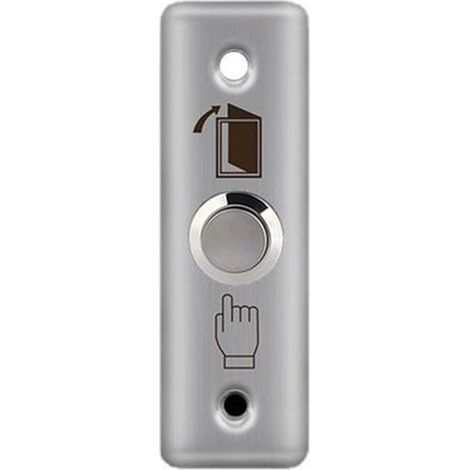1 x Bouton poussoir étanche, commande de déverrouillage porte électronique, interrupteur sortie sécurité pour logements et bureaux
