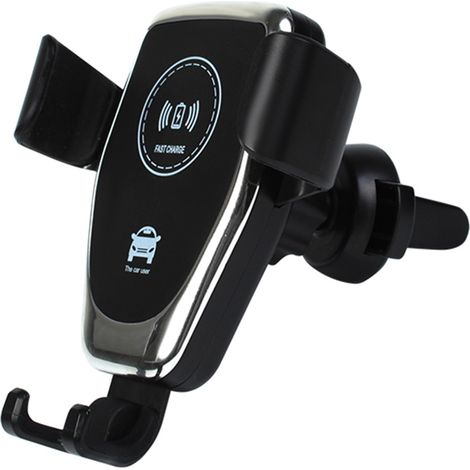 Autohalterung mit Schnellladefunktion und kabellosem Ladegerät, kabelloses Autoladegerät, Handyhalterung (1/5)