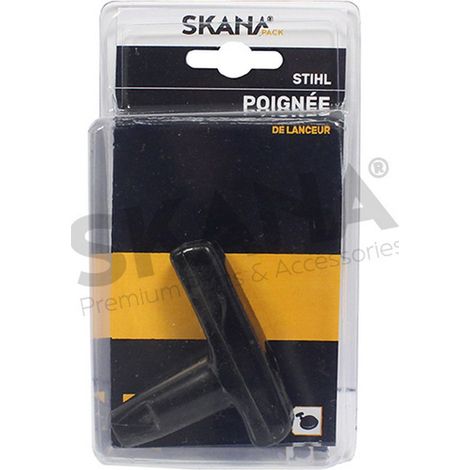 Maniglia in plastica adattabile per avviatore per Stihl. Per modelli 010, 015, 020, 028, 031, 032. Sostituisce l'originale.