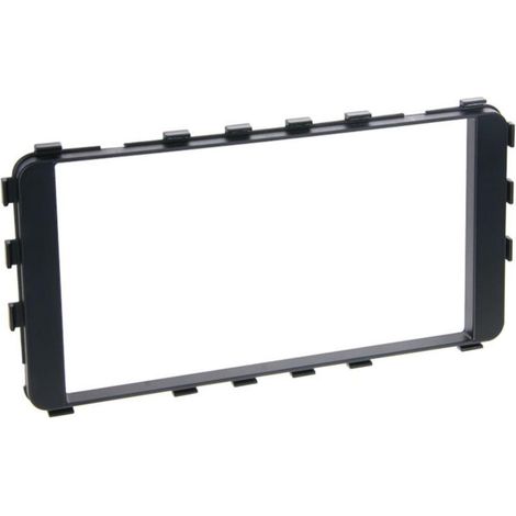 Facade autoradio 2DIN compatible avec Toyota Yaris XP9 ap06 Noir