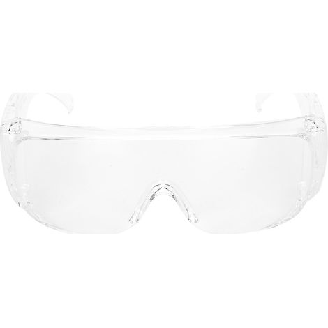 Lunettes de protection industrielle laboratoire transparentes polies anti-éclaboussures et anti-chocs verres de sécurité (1/5)