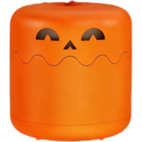 Faroles de calabaza de Halloween: decoraciones plegables con luces LED a pilas para centros de mesa y ambiente de mesa para fiestas de otoño en interiores y exteriores. (1/5)