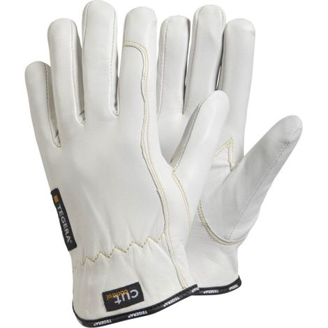 Guantes de protección Tegera 255 poliamida cuero cabra 6 pares (1/2)
