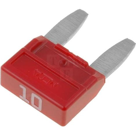 Mini Fusible 10A 11.9mm MINIVAL x10