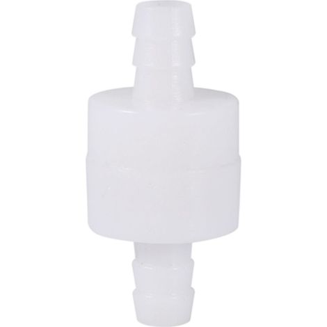 Clapet anti-retour en ligne de 8 mm pour carburant, huile, eau, gaz, air. Unidirectionnel et durable. (1/5)