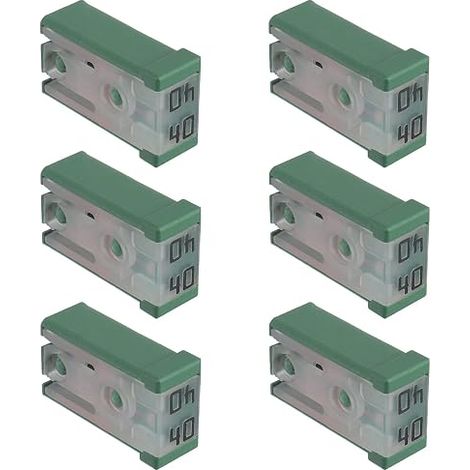 Mini Box Fuse Mcase Type Car Slot Kit 6 Pieces 40A (1/5)